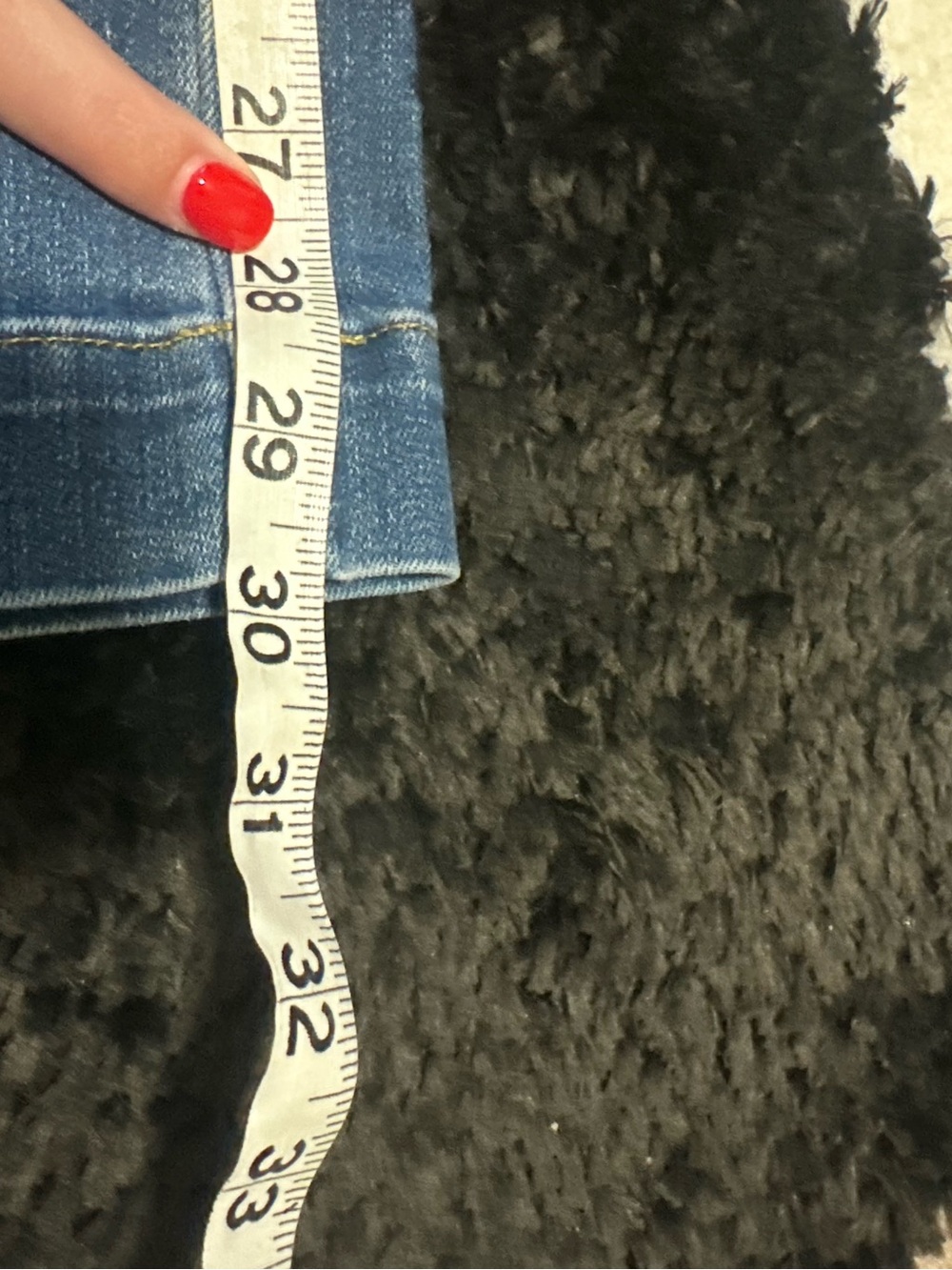 Spanx Seamed-Front Wide-Leg Jeans 20407Q size small petite vintage indigo - Picture 9 of 12